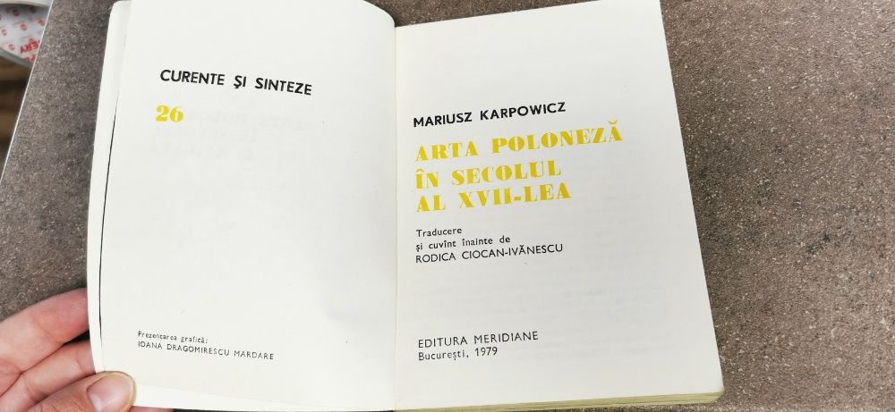 Marlusz Karpowlcz - Arta poloneza in secolul al XVII-lea -