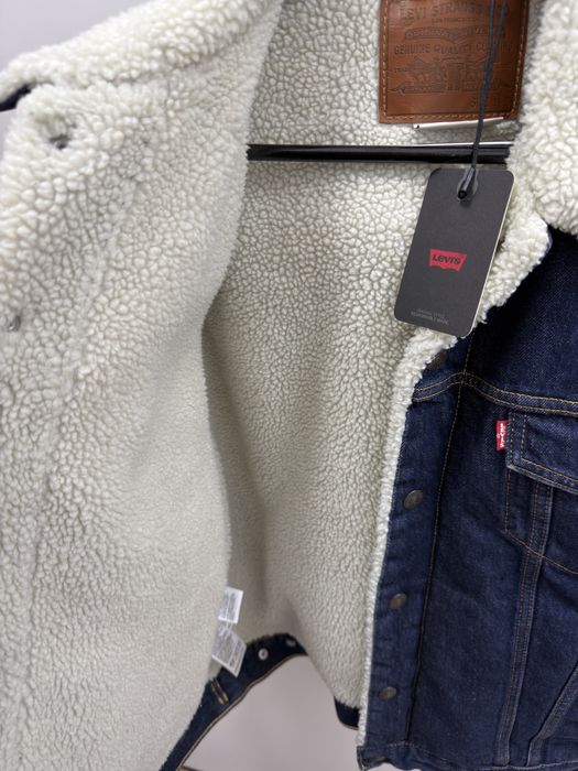 Geaca Levi’s Sherpa Trucker Denim