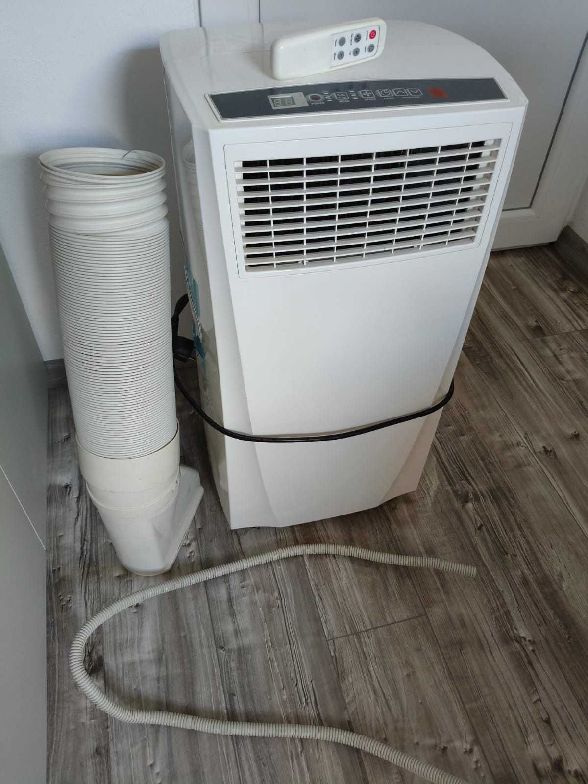 Aer conditionat portabil, complet, perfecta stare de functionare