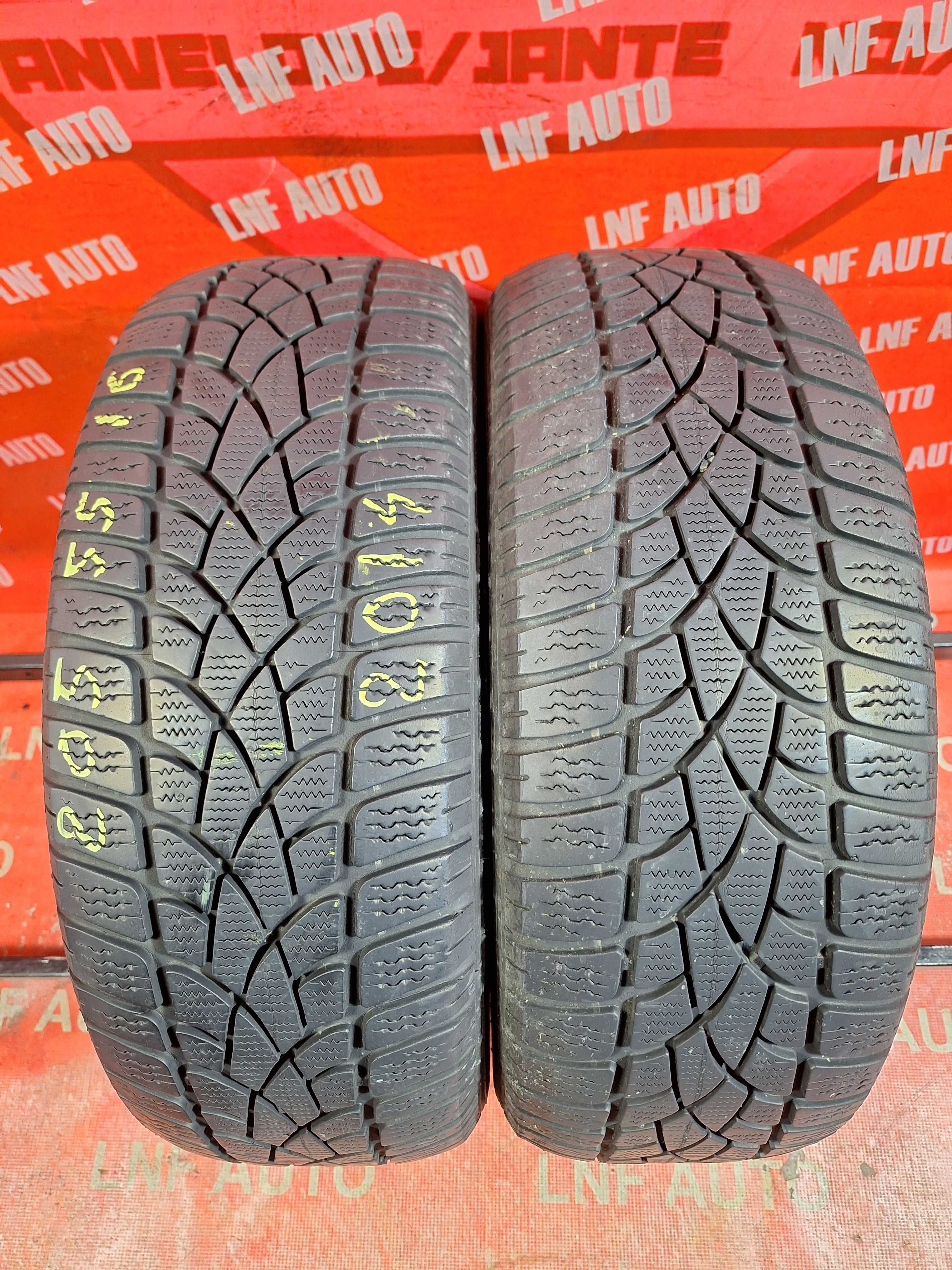 Anvelope de IARNA - 205/55/16 - DUNLOP - 7 MM - DOT 2014 !