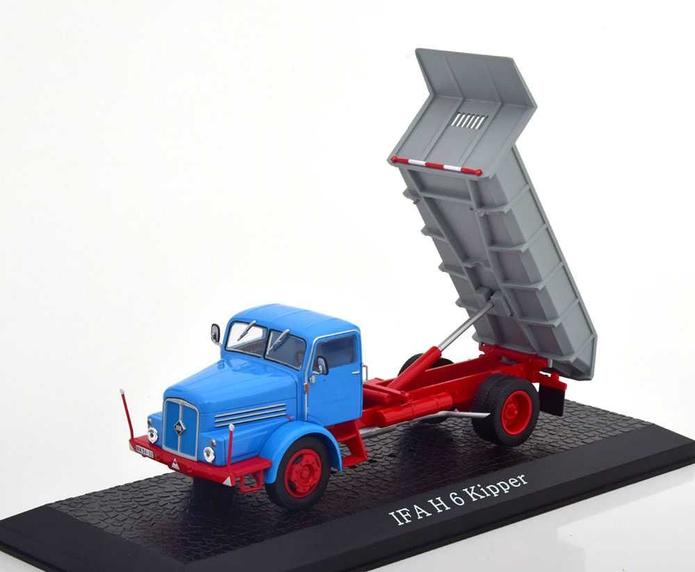 Macheta IFA H6 Kipper Basculanta camion 1953 - IXO/Atlas 1/43