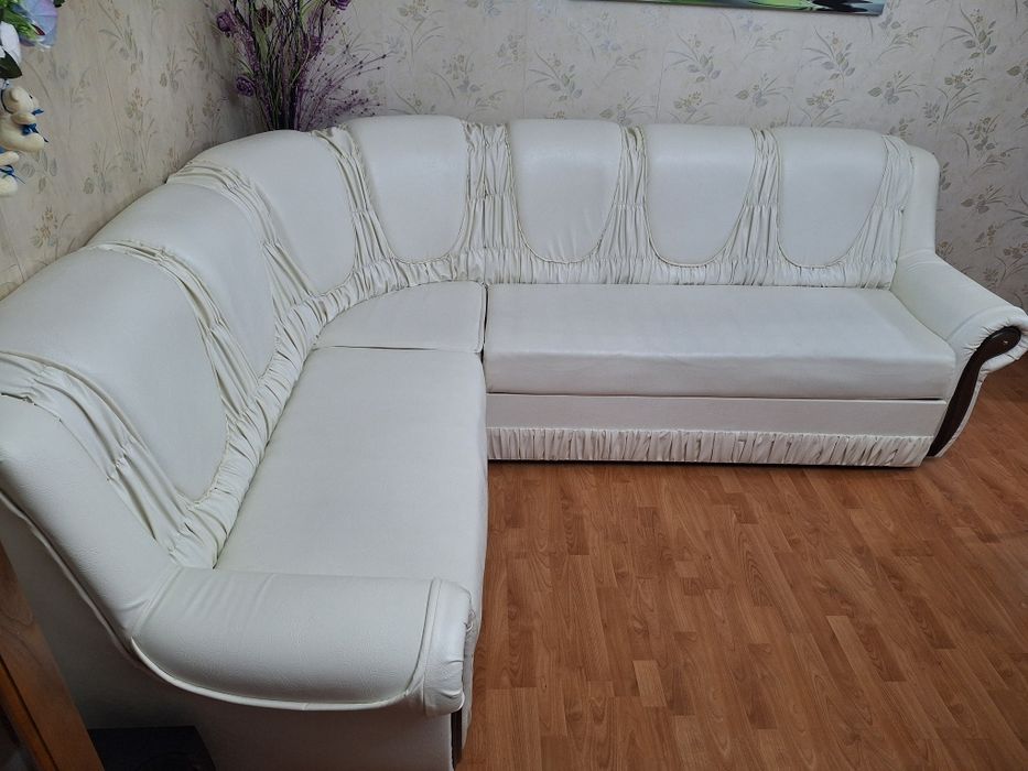 Canapea coltar piele extensibil