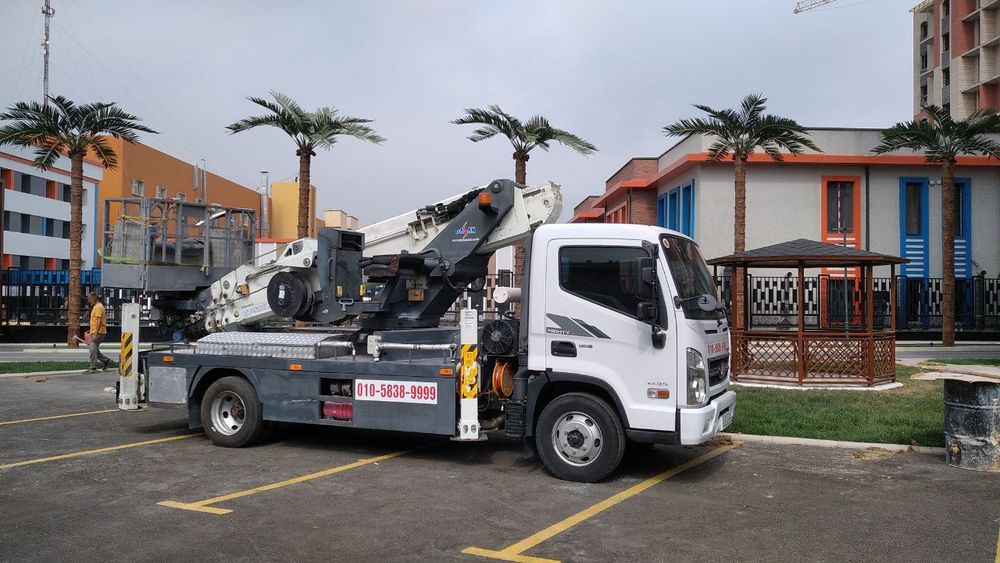 Автовишка hyundai  MIGHTY,30M