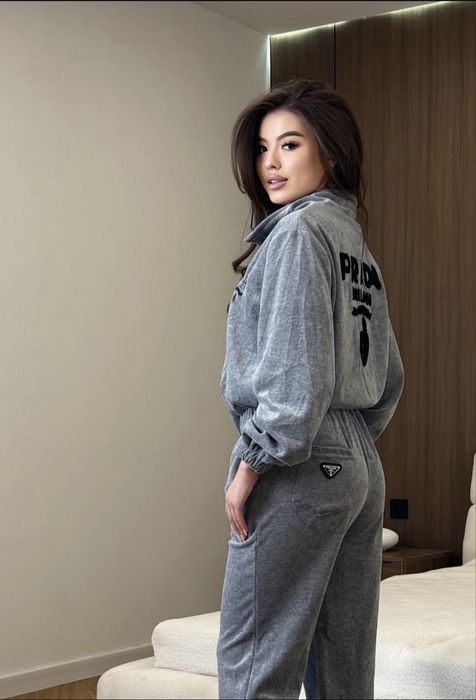 Костюм бархат, премиум PRADA