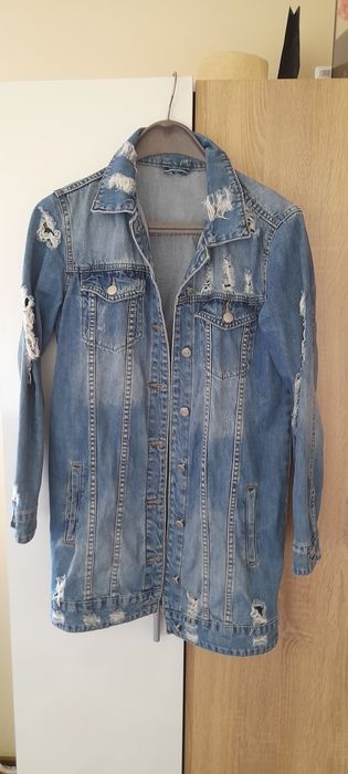 Дамско дънково яке