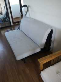 Pазтегателно легло с матрак IKEA (2x)