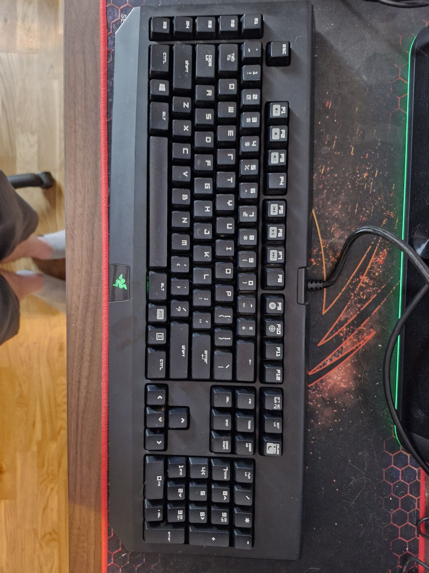 Set tastatura mecanica Razer Blackwidow si mouse Razer Taipan