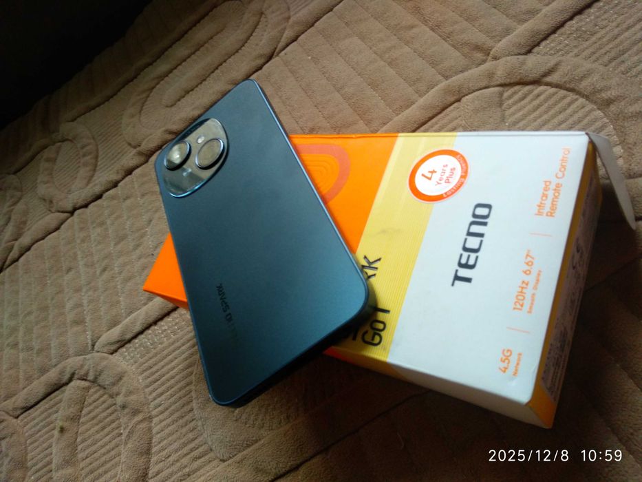 Продам смартфон tecno spark Go1