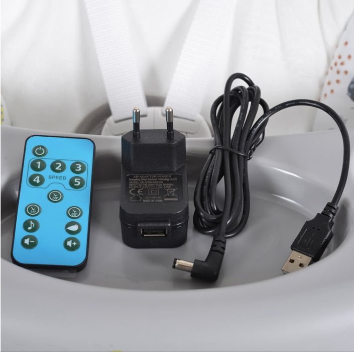 Детска електрическа люлка и шезлонг Cangaroo