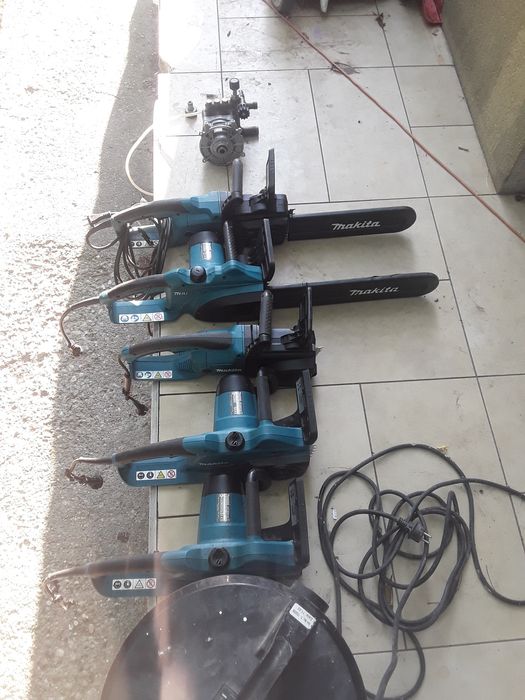 Drujbă electrică MAKITA 1800-200w funcționale si un aspirator profesio