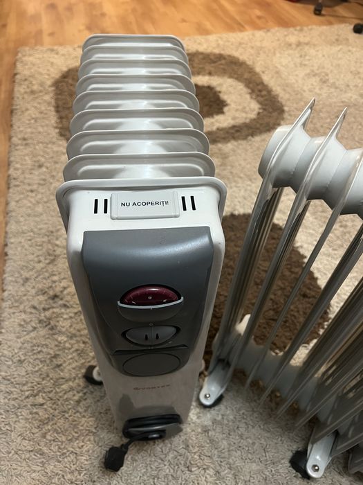 Calorifere electrice Vortex cu 9 elementi