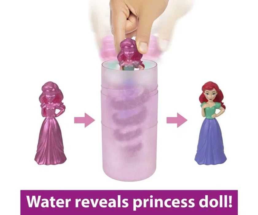 Мини кукла Disney Princess Royal Color Reveal - Кралска изненада