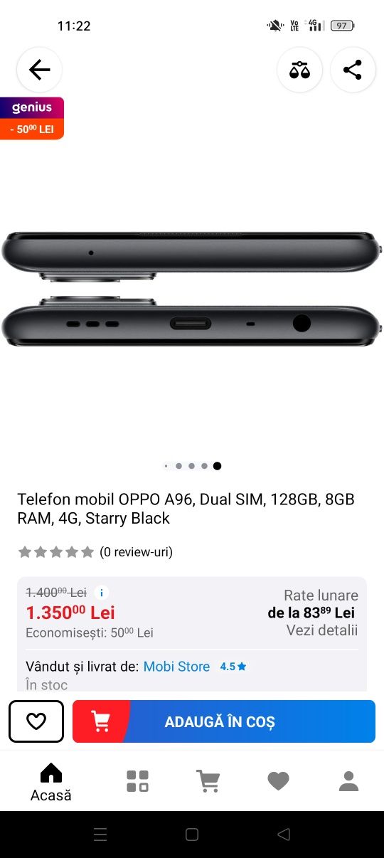 Vând oppo  a 96 android 13 nou