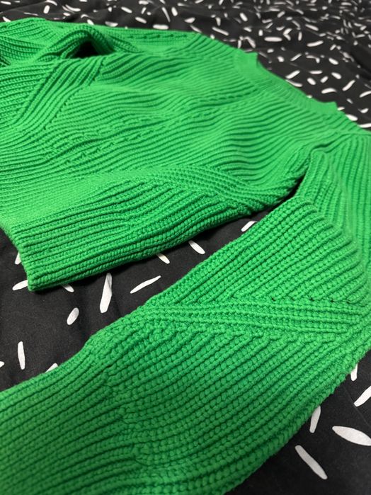 Зелен пуловер h&m