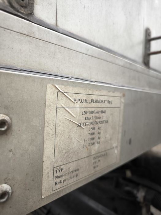 Structura  prelata 3.5t aluminiu Iveco Daily Plandex 2019