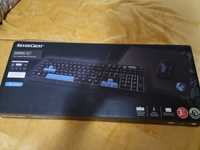 Kit gaming tastatura mouse si mousepad