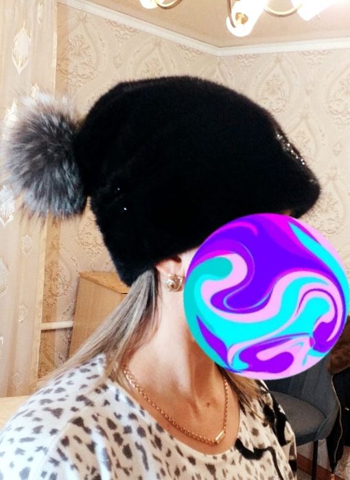 Продам норковую шапку женскую  новую