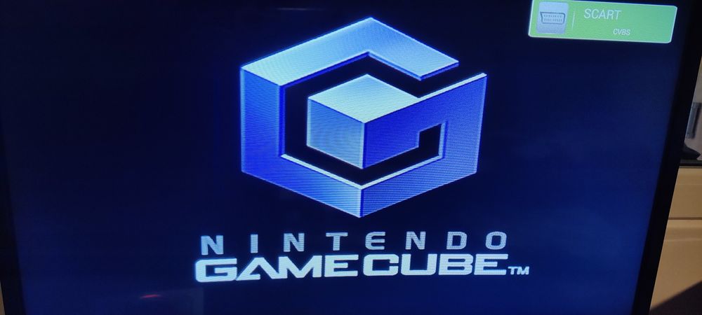 Consola Nintendo game cube silver maneta originala