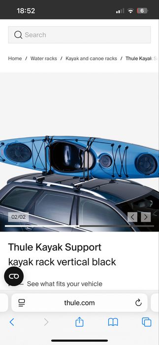 Thule Kayak Support багажник за каяк