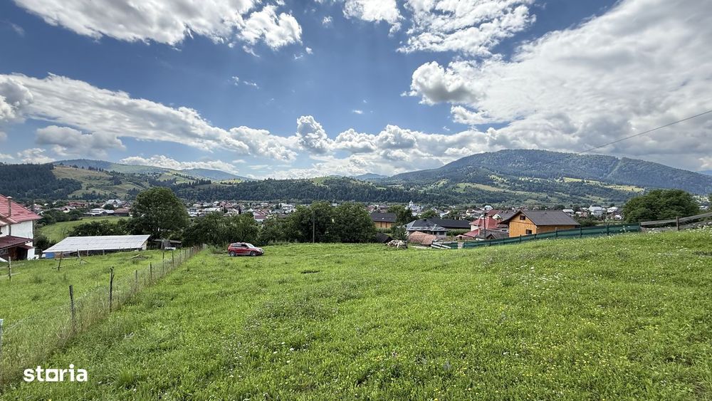 Teren intravilan, acces ușor, apă și curent