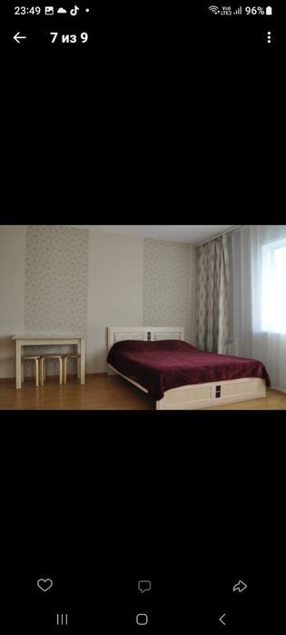 Кв Сдам 3ч4000т новую Сарыарка