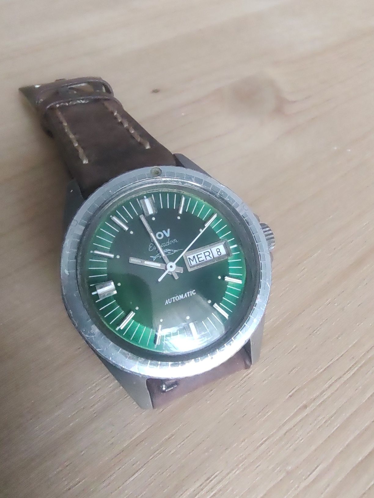 Ceas de colecție vintage automatic diver otel 38 mm fc