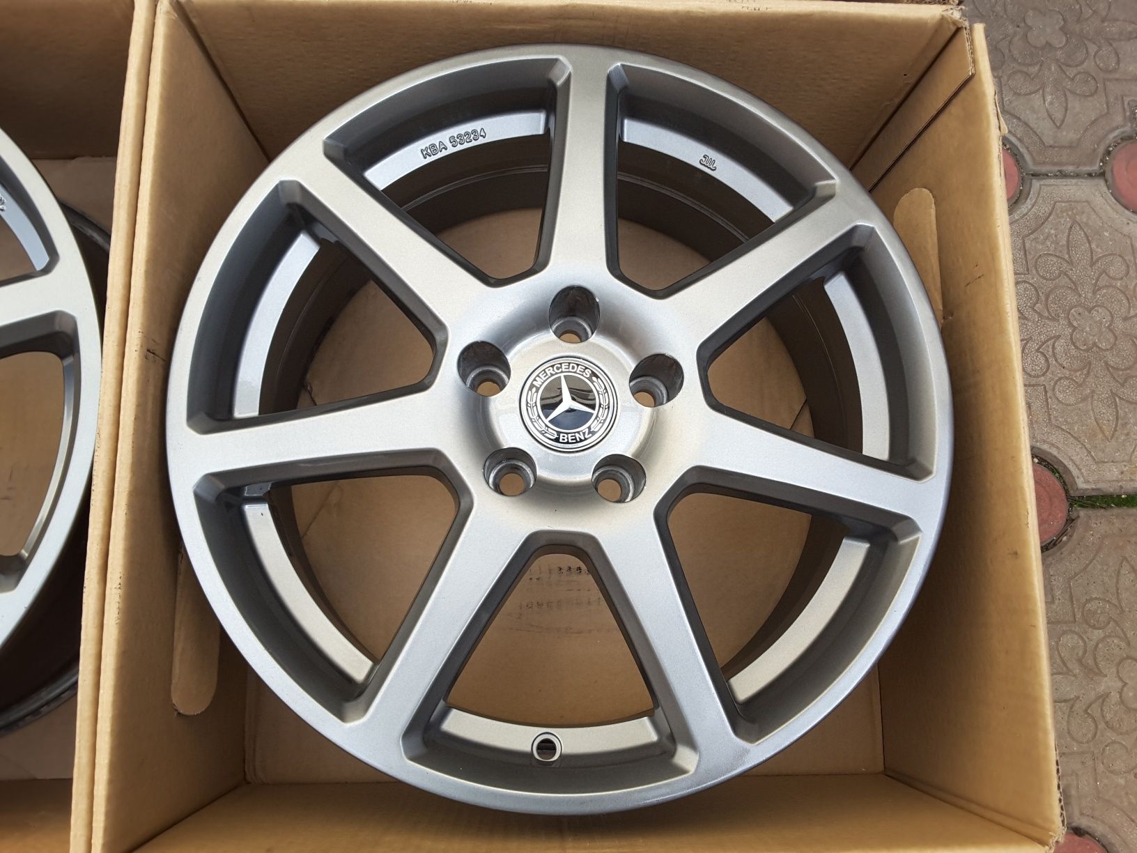 jante aliaj 17; 5x112; Mercedes C, E class w203, w211, w213, GLC, GLK