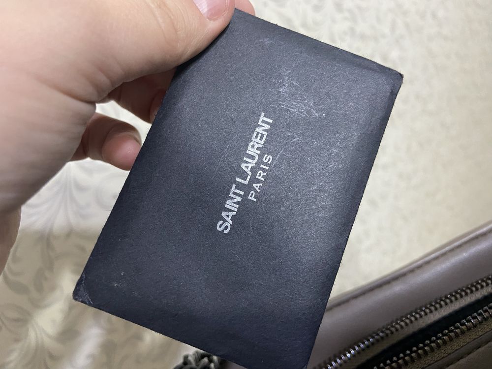 Сумка YSL цвета капучино