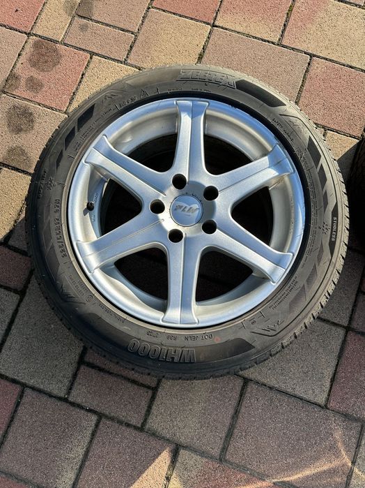 Set jante BMW PLW + cauciucuri de iarna 225 55 R17 dot23