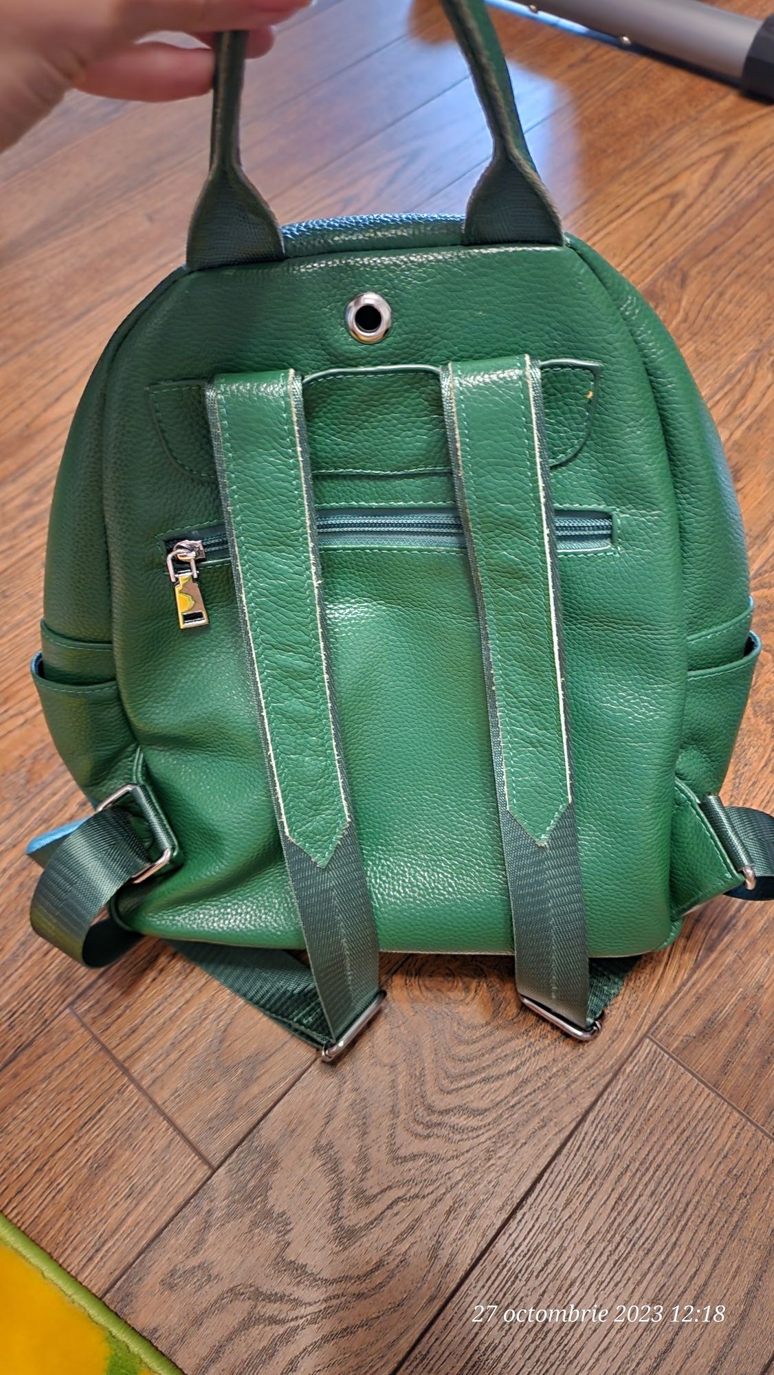 Rucsac damă, piele naturală