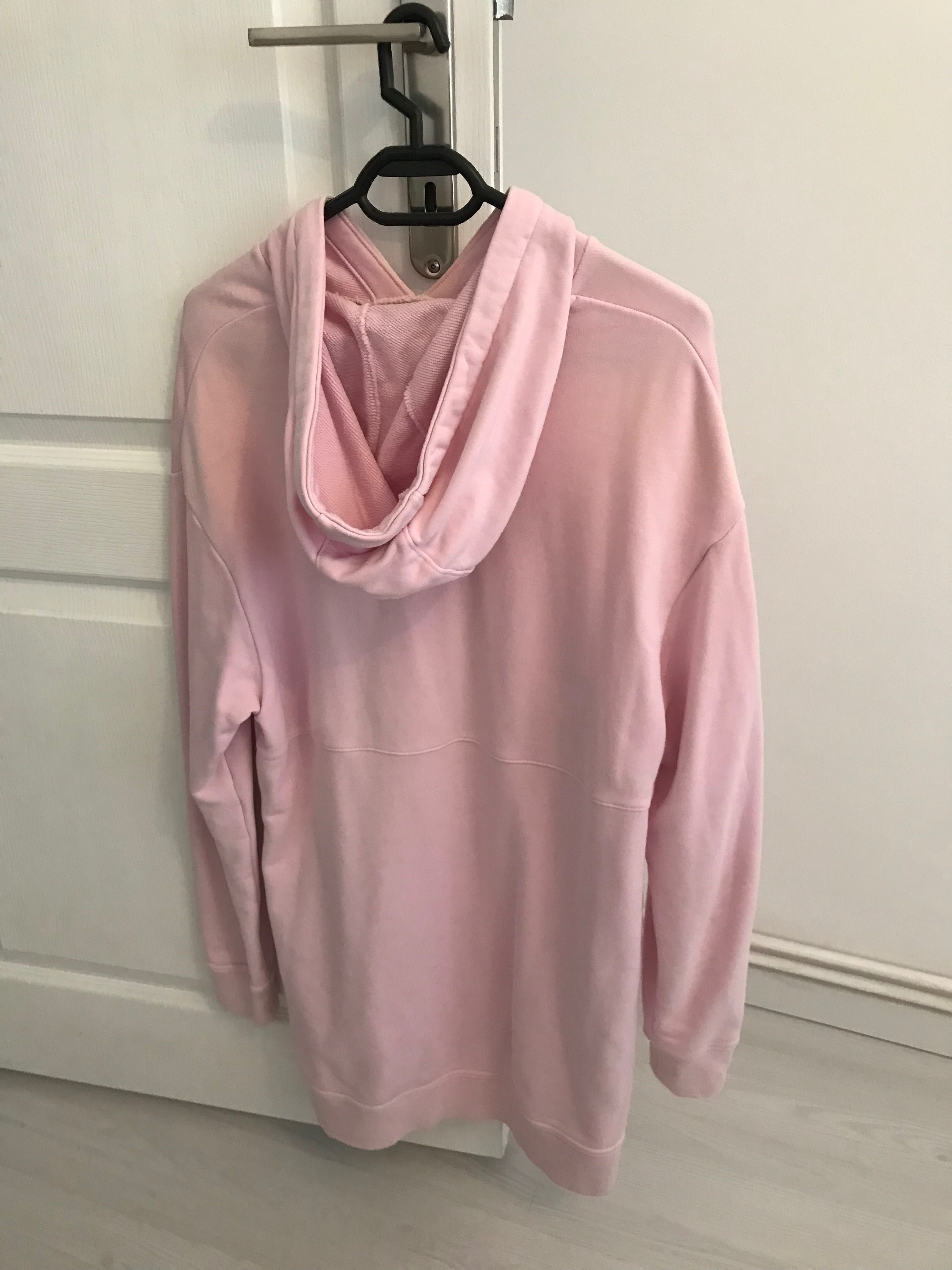 Hanorac cu glugă (hoodie) Nike roz lung
