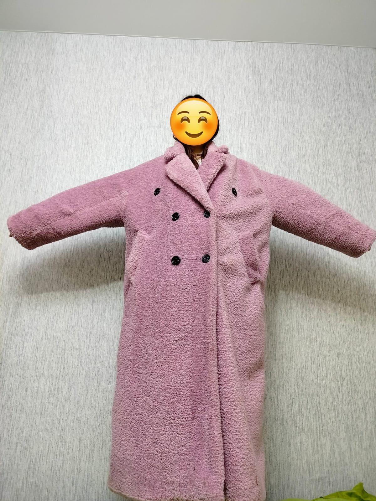 Экошуба пыльно-розовый цвет