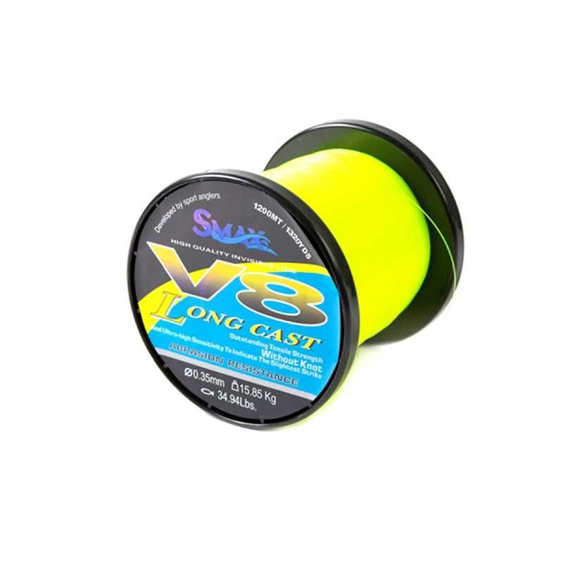 Монофилно влакно V8 Yellow 1200м