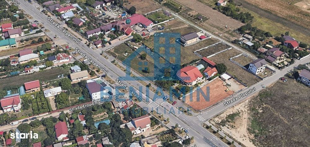 Teren 1954mp Intravilan Bariera Carpenului-1954mp-Deschidere 29.5ml