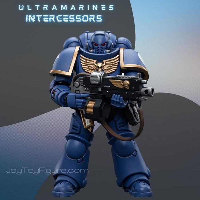 JoyToy Warhammer 40K Ultramarines Intercessors фигурка