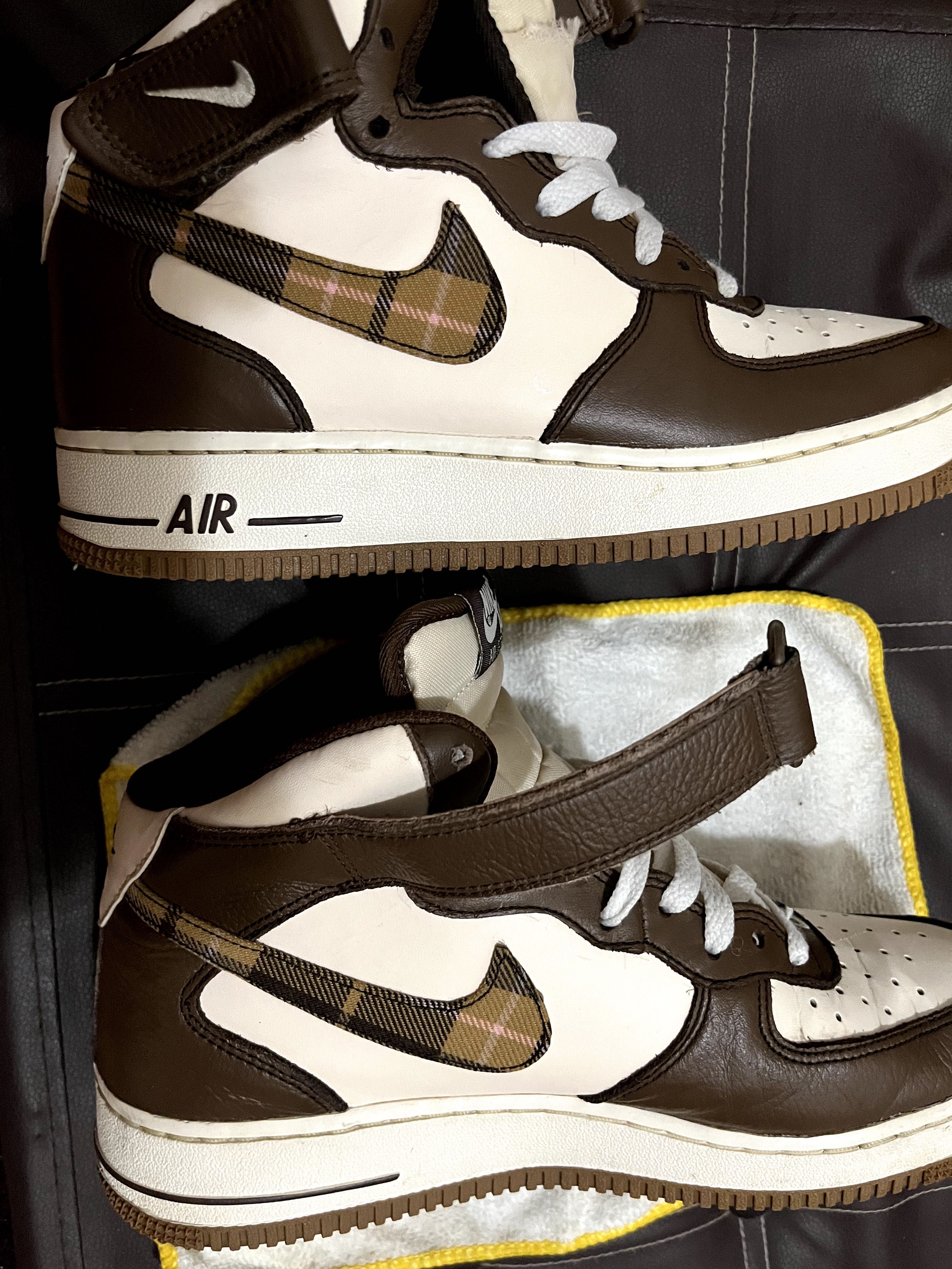 Air force 1 mid Burberry