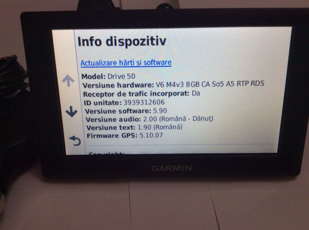 Gps Garmin Drive 50LMT 5.0” harta 2024 la zi Turcia,Albania