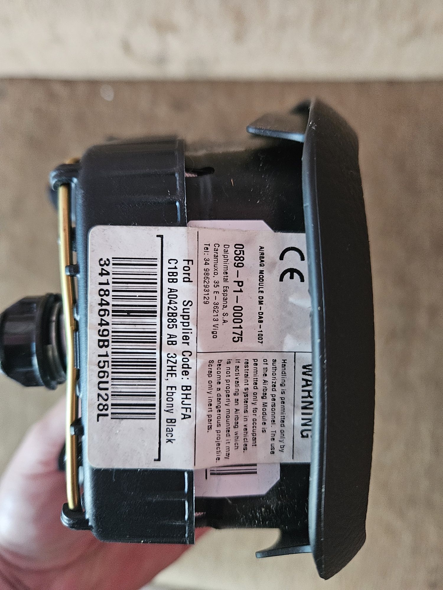 Volan airbag ford fiesta
