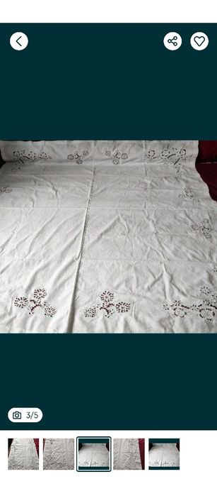 FĂRĂ DE MASĂ țărăneasca, lucrată la mâna cu ciur.Model rar de colecție