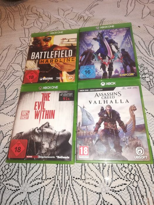 Продавам игри за Xbox One