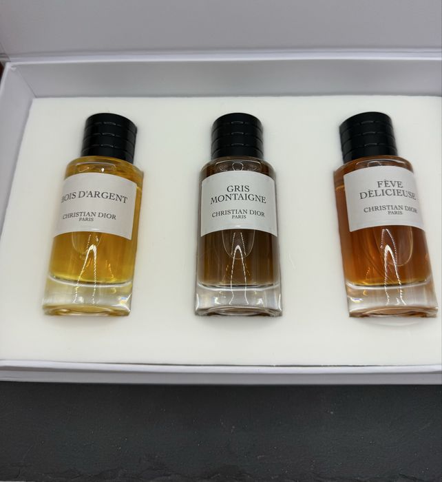 Christian Dior set - Bois d’argent, Gris, Feve Delicieuse sigilat