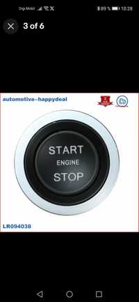 Start Stop Button pentru Range Rover Sport L494 Original LR094038 E