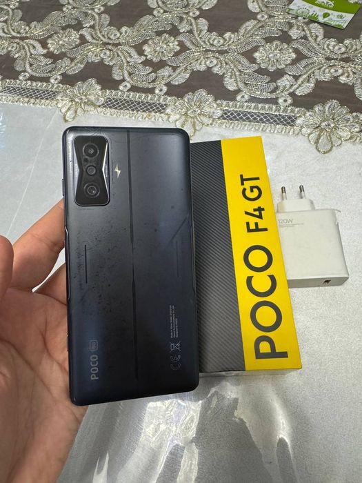 Xiaomi Poco F4 GT 5G 12+8/256GB Gray Flagman Igravoy Karobka Yaxshi
