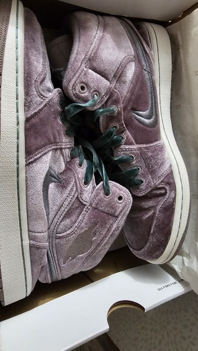 Nike Air jordan mid SE velvet deosebiti catifea 42 27 cm