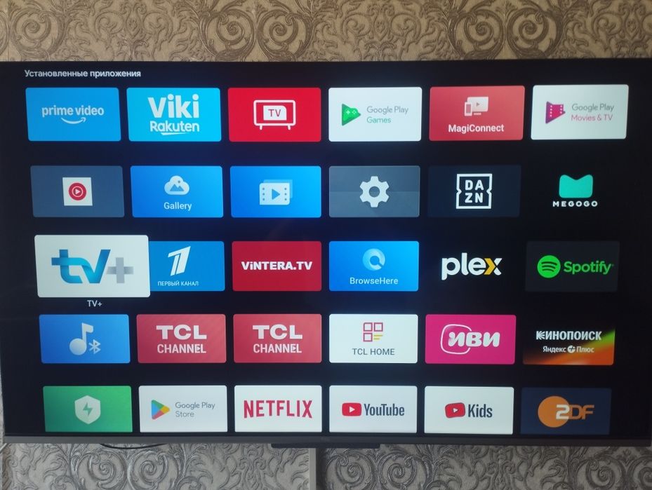 Телевизор ТСЛ, смарт ТВ