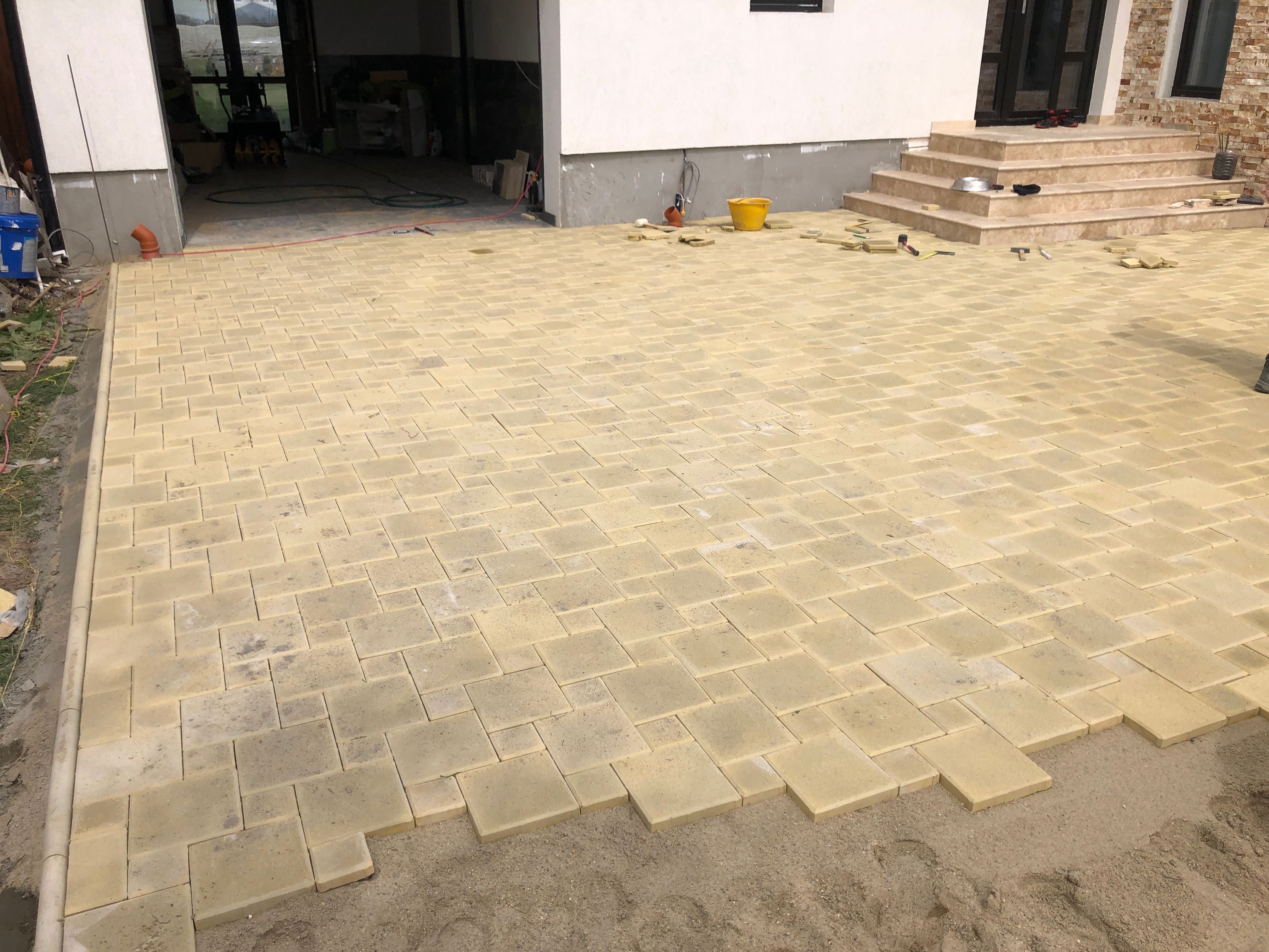 Pavaje pavele vibrocomprimate din beton model - 20x10 - 20x20 - 40x40