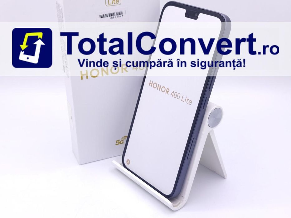 Honor 400 Lite 256GB Velvet Black 8GB Dual, Garantie 24 luni | #D88220