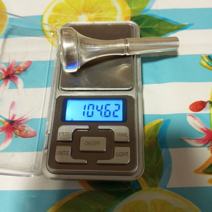 Сребърен мундтщук