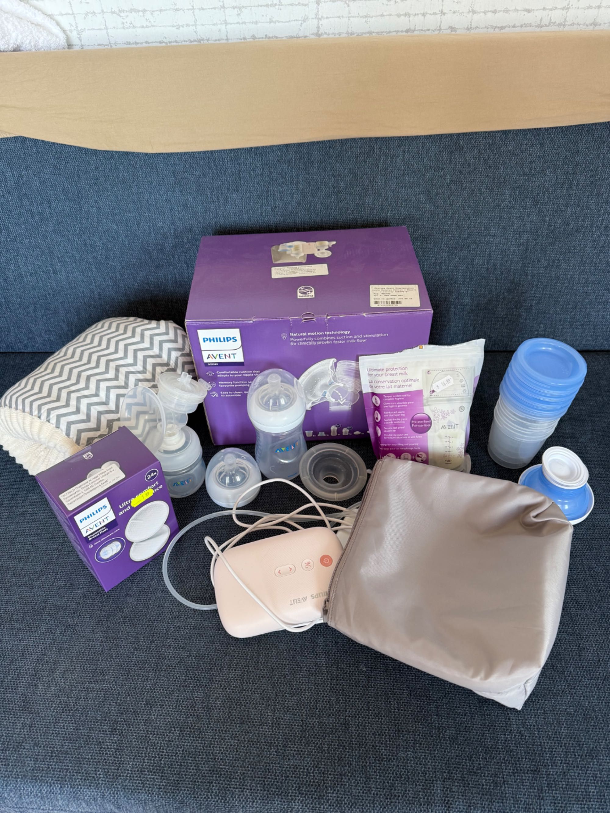 Електрическа помпа за кърма philips avent natural motion scd395/21