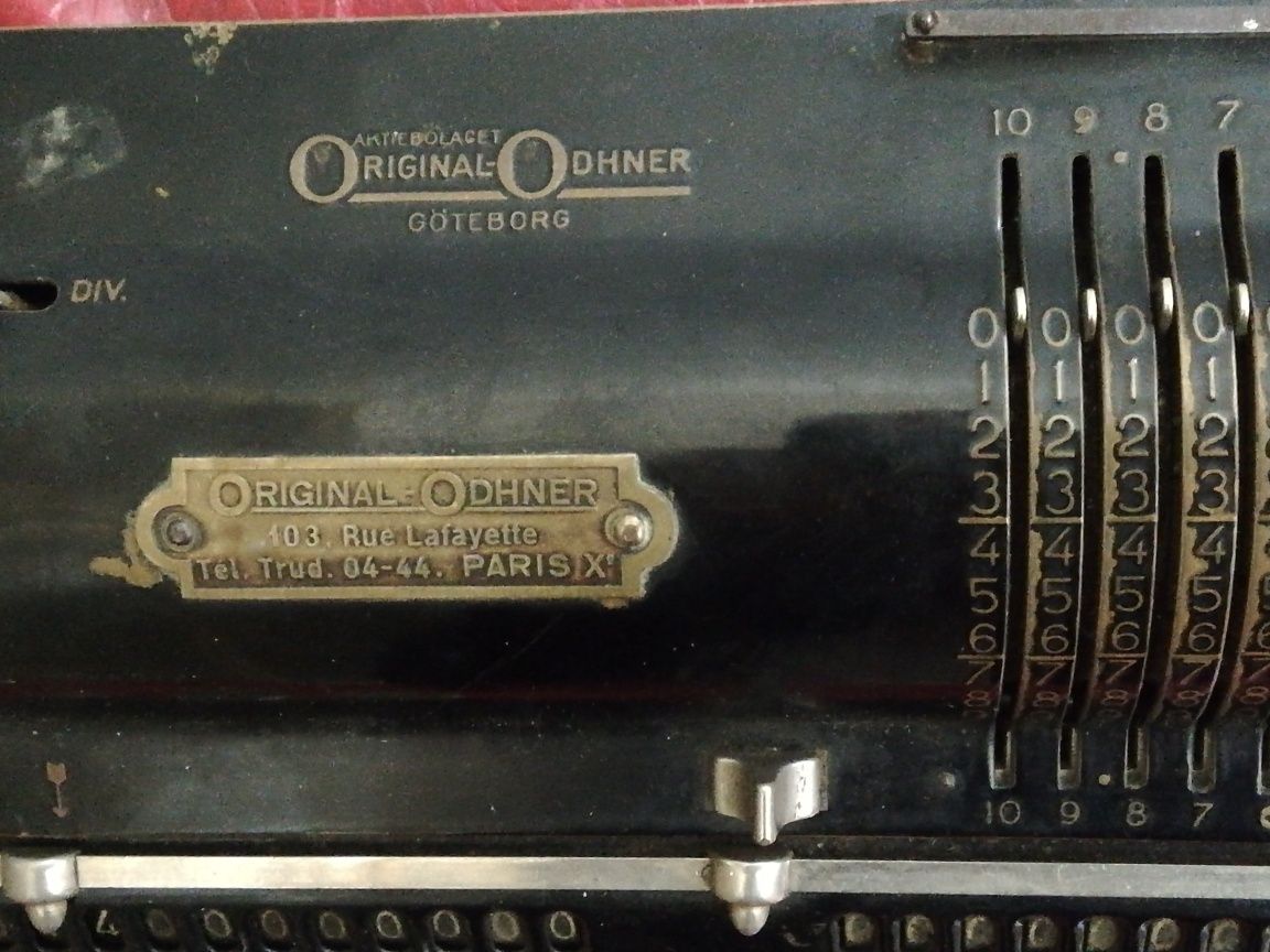 Original Odhner calculator mecanic